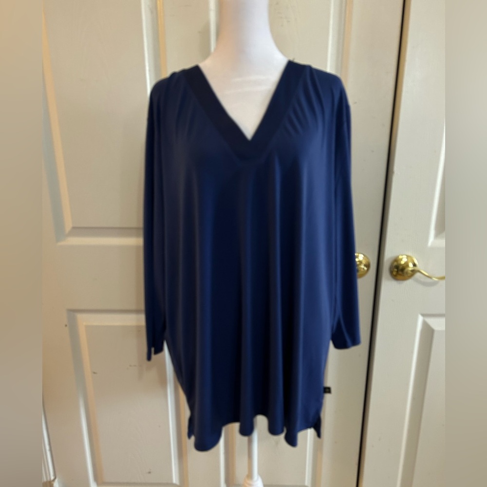 Banana Republic blue tunic, XXL